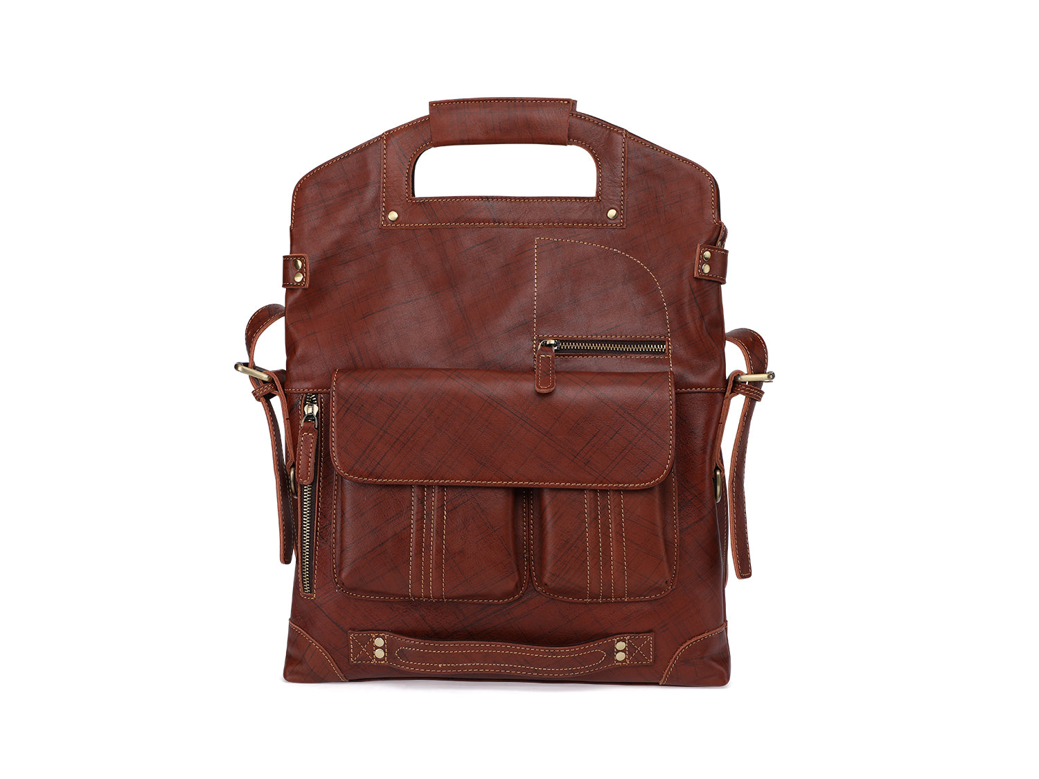 Genuine Leather Messenger Bag Crossbody Bag Leather Shoulder 