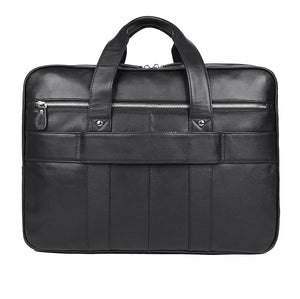 YAAGLE Multi-pockets Crazy Horse Leather Briefcase Handbag for Men YG7387 - YAAGLE.com