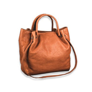 YAAGLE Female All-matching Cowhide Zip Handbag Tote YG8219 - YAAGLE.com