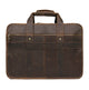 YAAGLE Multi-pockets Crazy Horse Leather Briefcase Handbag for Men YG7387 - YAAGLE.com