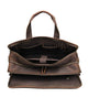 YAAGLE Multi-pockets Crazy Horse Leather Briefcase Handbag for Men YG7387 - YAAGLE.com