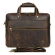 YAAGLE Men's Real Leather Zipper Business Laptop Handbag YG7388R - YAAGLE.com